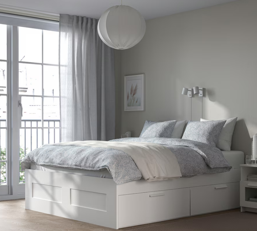 Cama Gris Estilizada